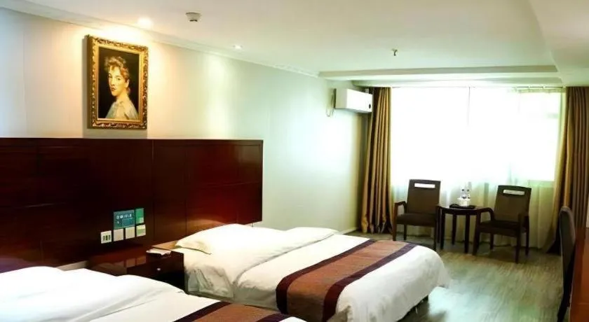 Bed in GreenTree Alliance Gansu Longnan Beishan East Road Hotel