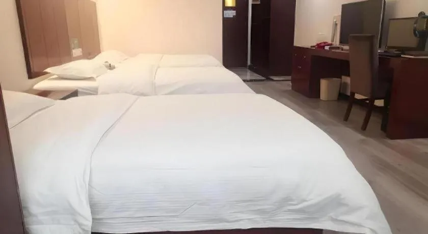 Bed in GreenTree Alliance Gansu Longnan Beishan East Road Hotel