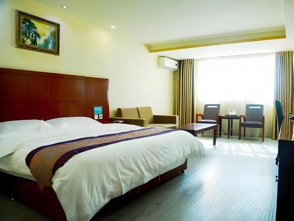 Bed in GreenTree Alliance Gansu Longnan Beishan East Road Hotel
