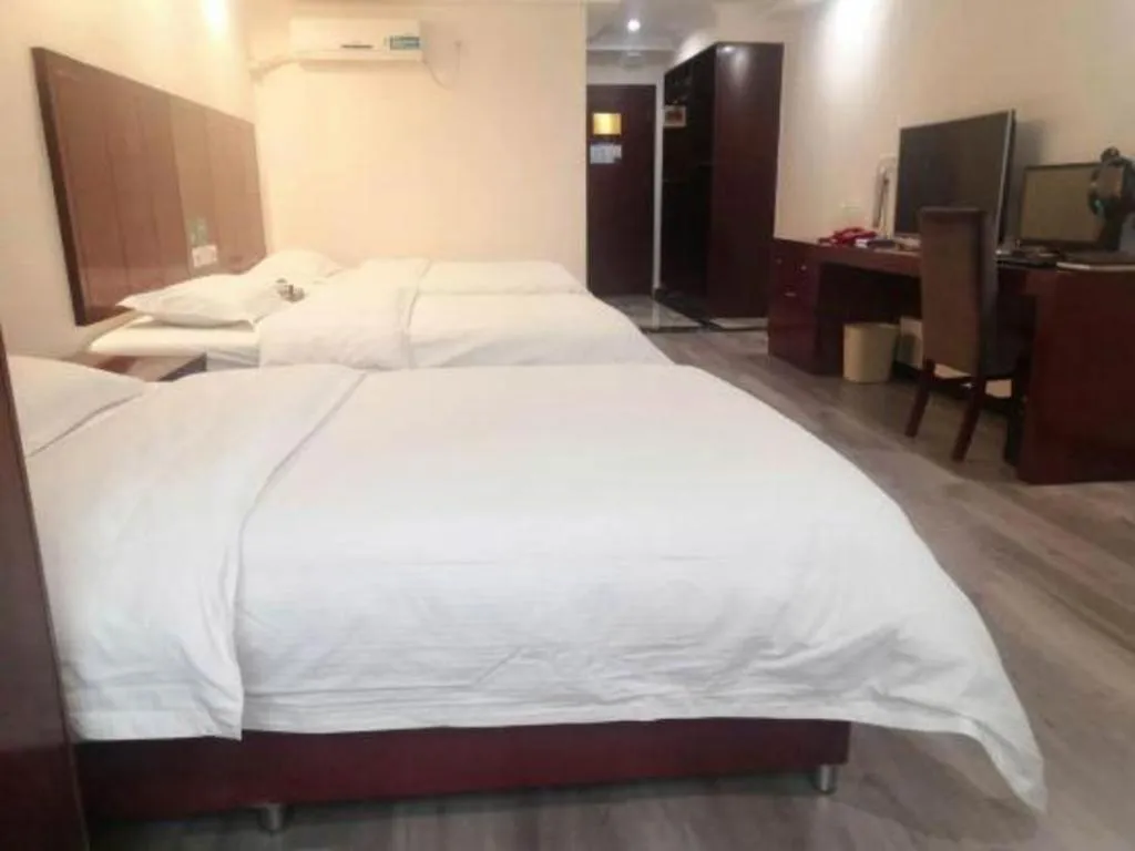 Bed in GreenTree Alliance Gansu Longnan Beishan East Road Hotel