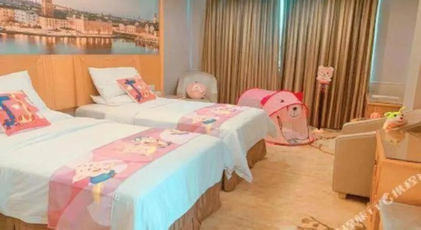 Bed in Vienna Hotel Guangzhou Luochongwei Bus Station Branch