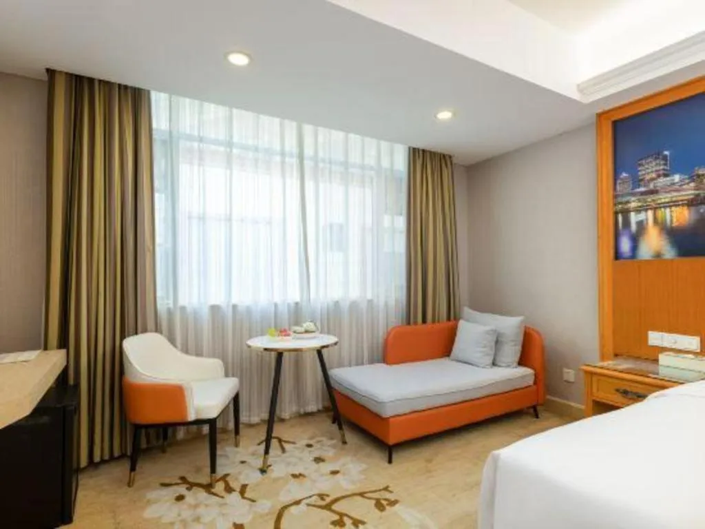 Bed in Vienna Hotel Guangzhou Luochongwei Bus Station Branch