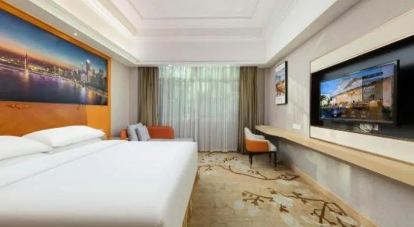 Bed in Vienna Hotel Guangzhou Luochongwei Bus Station Branch