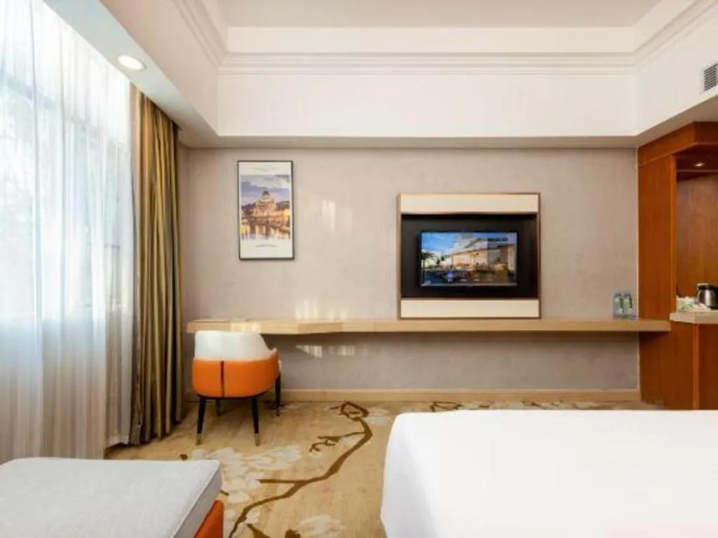 Bed in Vienna Hotel Guangzhou Luochongwei Bus Station Branch