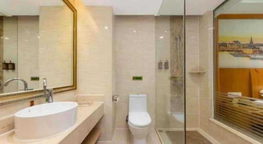 Bed in Vienna Hotel Guangzhou Luochongwei Bus Station Branch