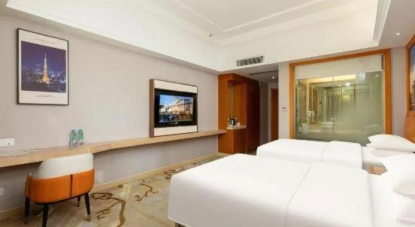 Bed in Vienna Hotel Guangzhou Luochongwei Bus Station Branch