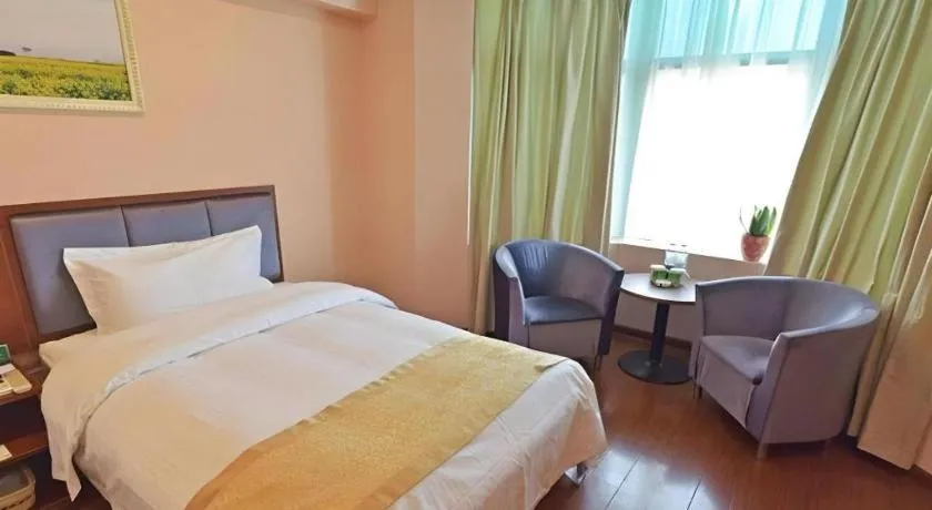 Bed in GreenTree Alliance Jiangsu Yangzhou Hanjiang Middle Road Libao Square Hotel