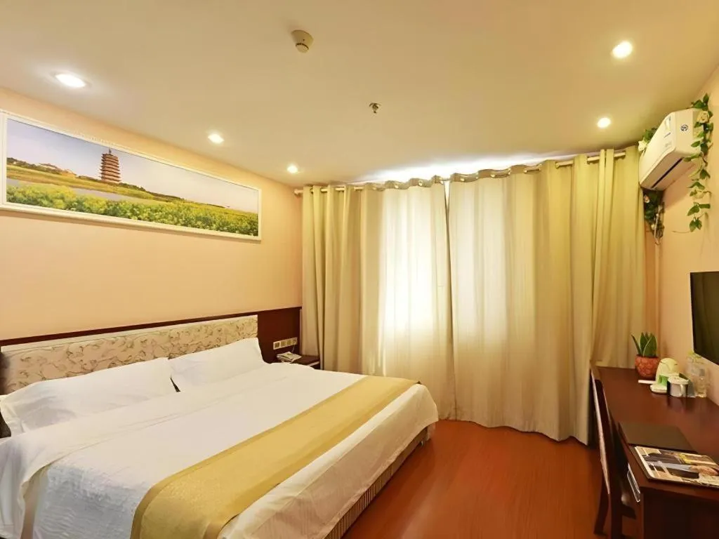 Bed in GreenTree Alliance Jiangsu Yangzhou Hanjiang Middle Road Libao Square Hotel