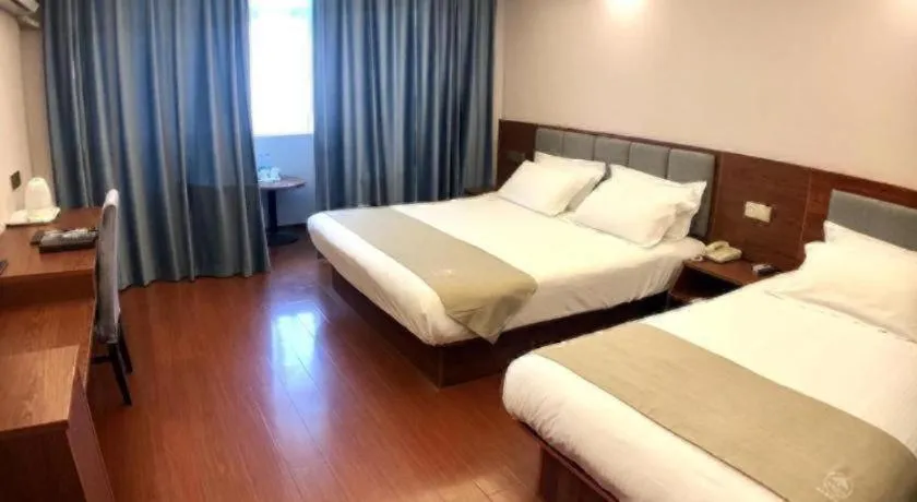 Bed in GreenTree Alliance Jiangsu Yangzhou Hanjiang Middle Road Libao Square Hotel