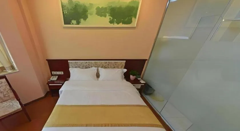Bed in GreenTree Alliance Jiangsu Yangzhou Hanjiang Middle Road Libao Square Hotel