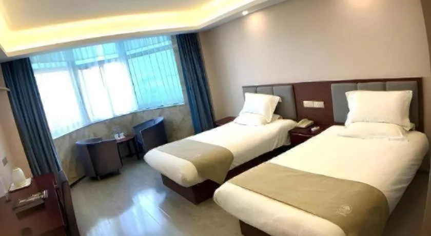 Bed in GreenTree Alliance Jiangsu Yangzhou Hanjiang Middle Road Libao Square Hotel