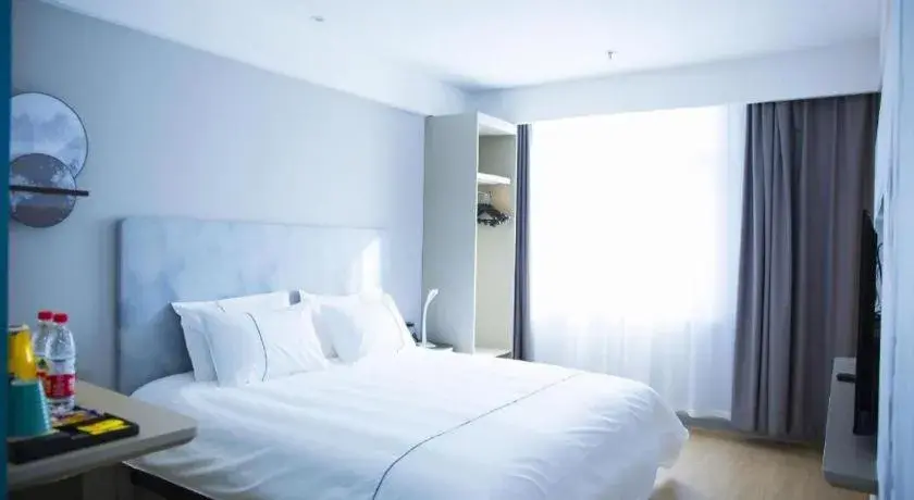 Bed in Jinjiang Inn Baotou Salaqi Railway Station Bed in Jinjiang Inn Baotou Salaqi Railway Station