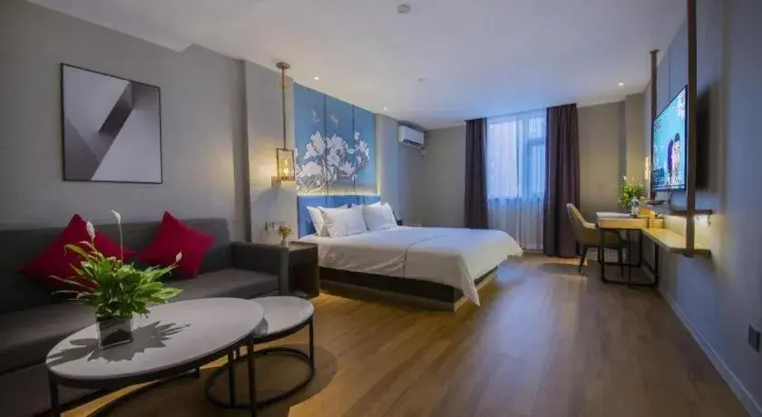 Bed in Magnotel Business Xuzhou Feng County Bus Station Bed in Magnotel Business Xuzhou Feng County Bus Station