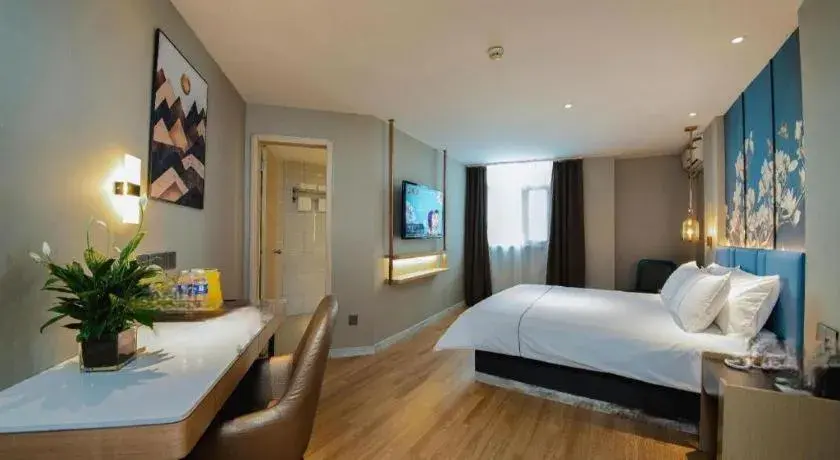 Bed in Magnotel Business Xuzhou Feng County Bus Station Bed in Magnotel Business Xuzhou Feng County Bus Station