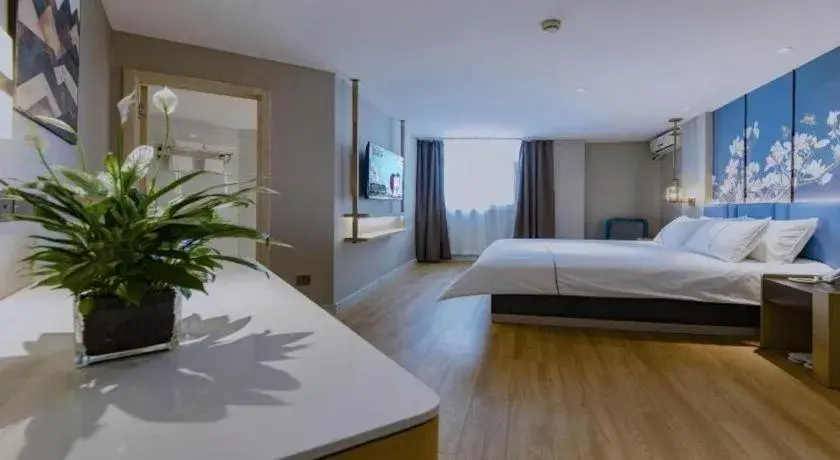 Bed in Magnotel Business Xuzhou Feng County Bus Station Bed in Magnotel Business Xuzhou Feng County Bus Station