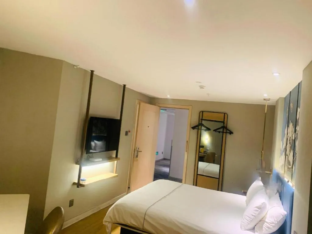 Bed in Magnotel Business Xuzhou Feng County Bus Station