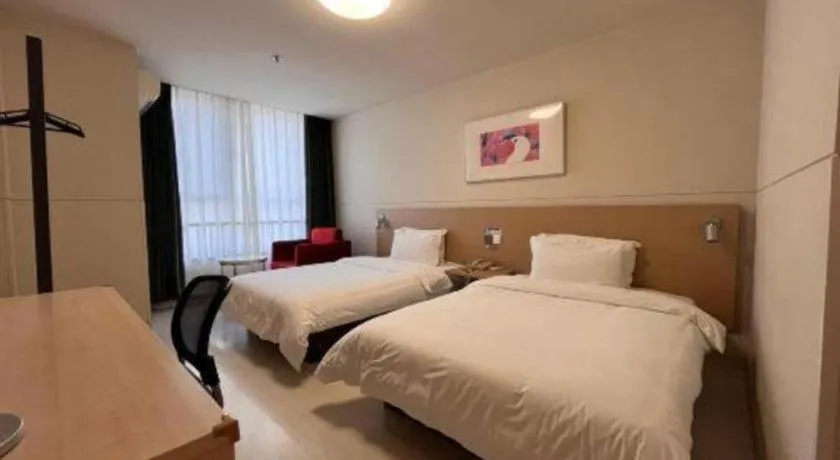 Bed in Jinjiang Inn Tianjin Jizhou Renmin West Street Branch
