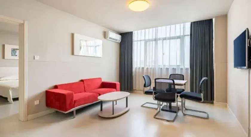 Bed in Jinjiang Inn Xuzhou Peixian Hancheng Road Bed in Jinjiang Inn Xuzhou Peixian Hancheng Road