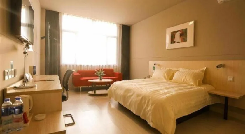 Bed in Jinjiang Inn Hotel Tianjin Xinkai Road Branch