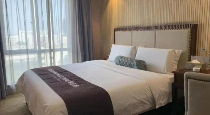 Bed in Guangzhou Impression Hotel