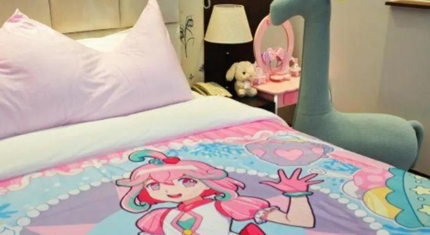 Bed in CITIC Jinling Hotel