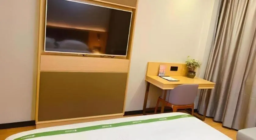 Bed in GreenTree Inn XuZhou PiZhou Dayunhe Decorative city PiXin(N) Road Express Hotel