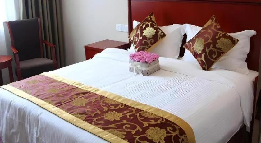 Bed in GreenTree Inn XuZhou PiZhou Dayunhe Decorative city PiXin(N) Road Express Hotel