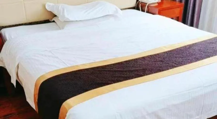 Bed in GreenTree Inn Fuyang Yijing International North Business