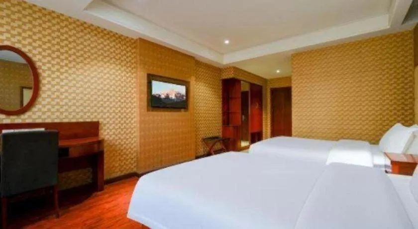 Bed in GreenTree Inn Fuyang Yijing International North Business