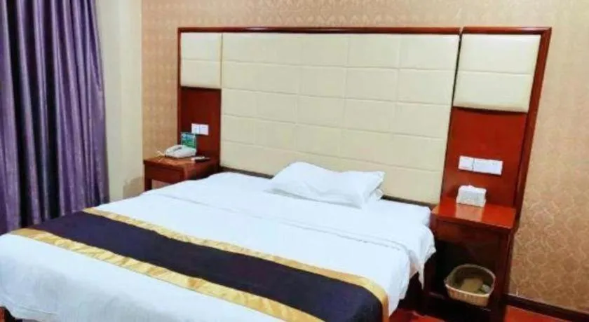 Bed in GreenTree Inn Fuyang Yijing International North Business