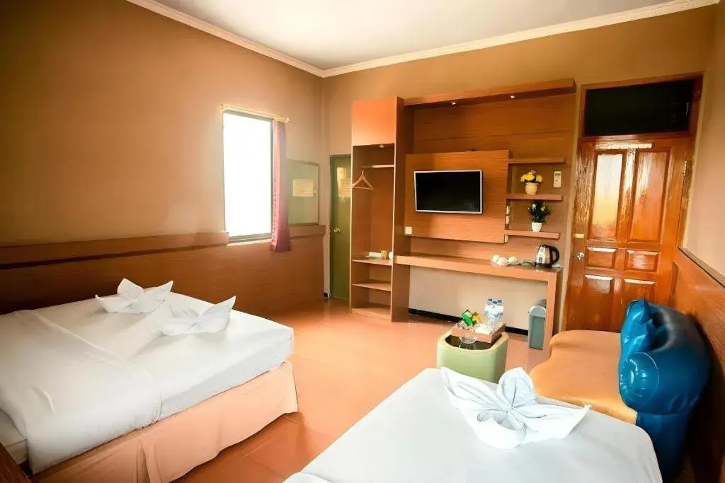 Bed in Hotel Pondok Asri Boyolali Bed in Hotel Pondok Asri Boyolali