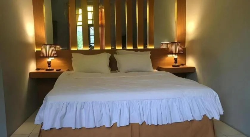 Bed in Hotel Pondok Asri Boyolali