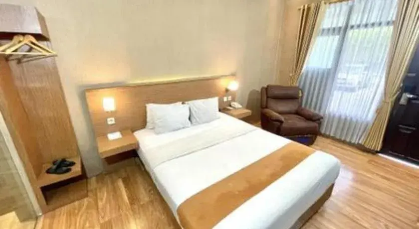 Bed in Hotel Pondok Asri Boyolali Bed in Hotel Pondok Asri Boyolali