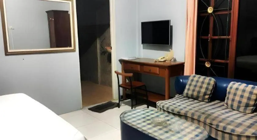 Bed in Hotel Pondok Asri Boyolali