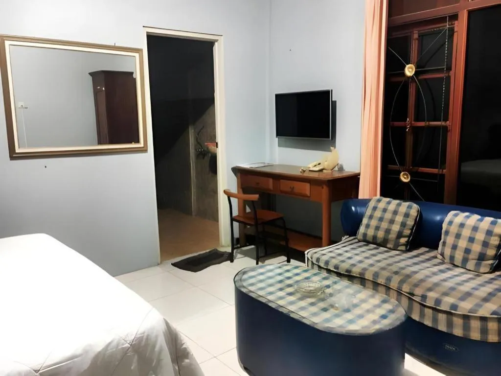 Bed in Hotel Pondok Asri Boyolali