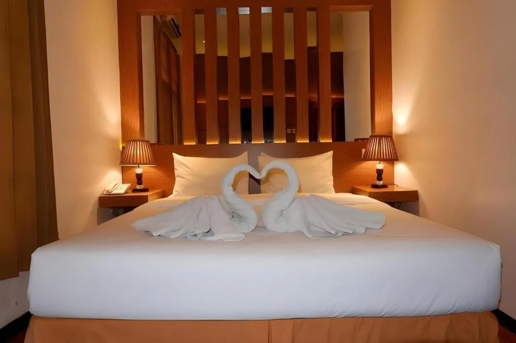 Bed in Hotel Pondok Asri Boyolali