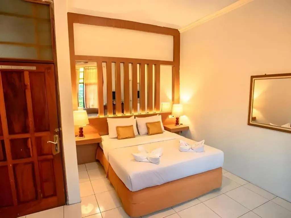 Bed in Hotel Pondok Asri Boyolali Bed in Hotel Pondok Asri Boyolali