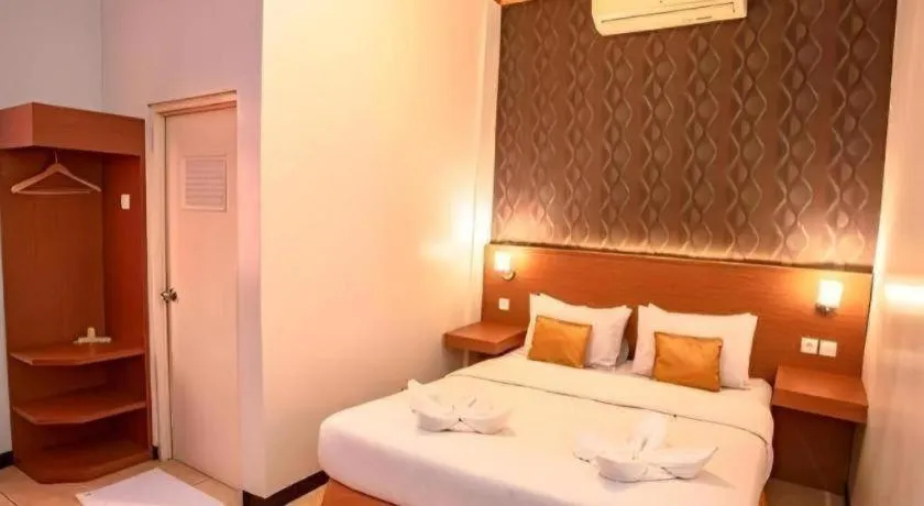 Bed in Hotel Pondok Asri Boyolali