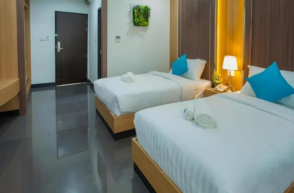 Bed in Thanburi Hotel Bed in Thanburi Hotel