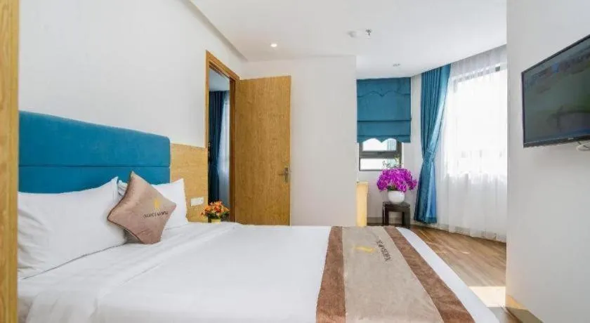 Bed in Ngoc Lan Hotel Da Nang