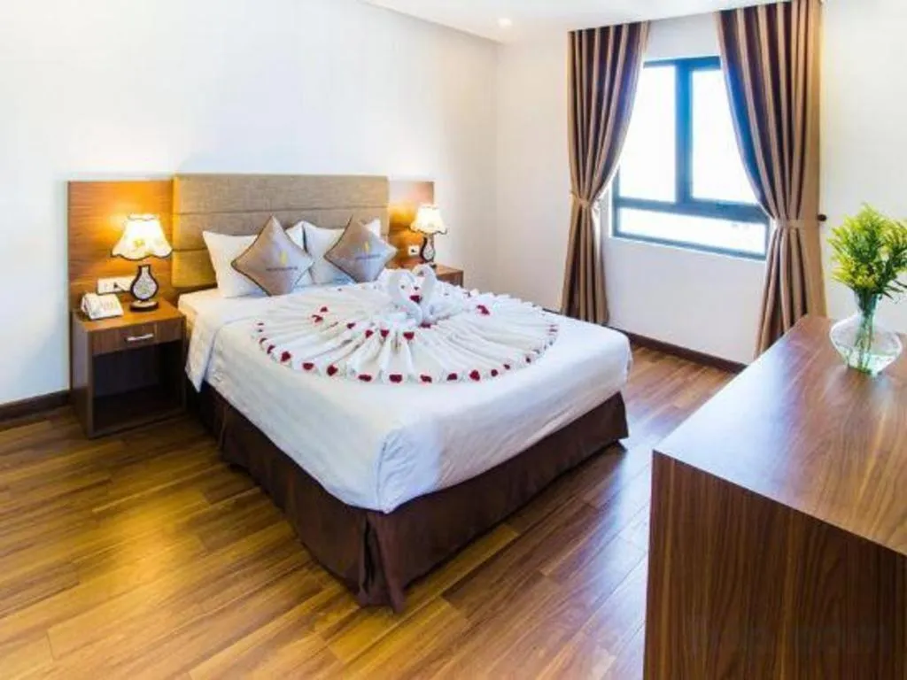 Bed in Ngoc Lan Hotel Da Nang