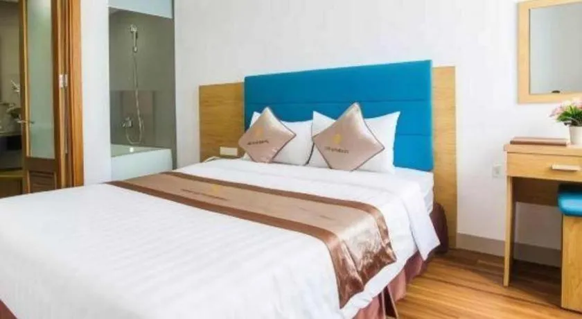 Bed in Ngoc Lan Hotel Da Nang