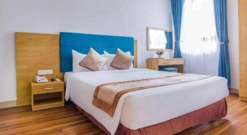 Bed in Ngoc Lan Hotel Da Nang