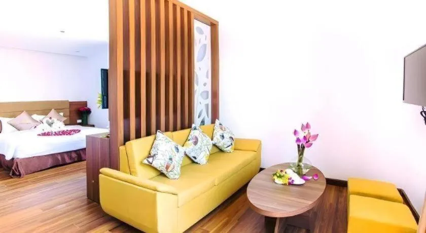 Bed in Ngoc Lan Hotel Da Nang