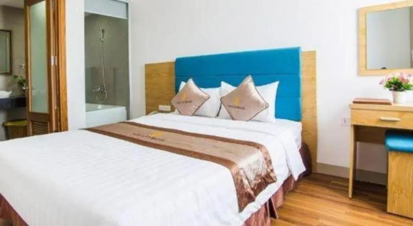 Bed in Ngoc Lan Hotel Da Nang