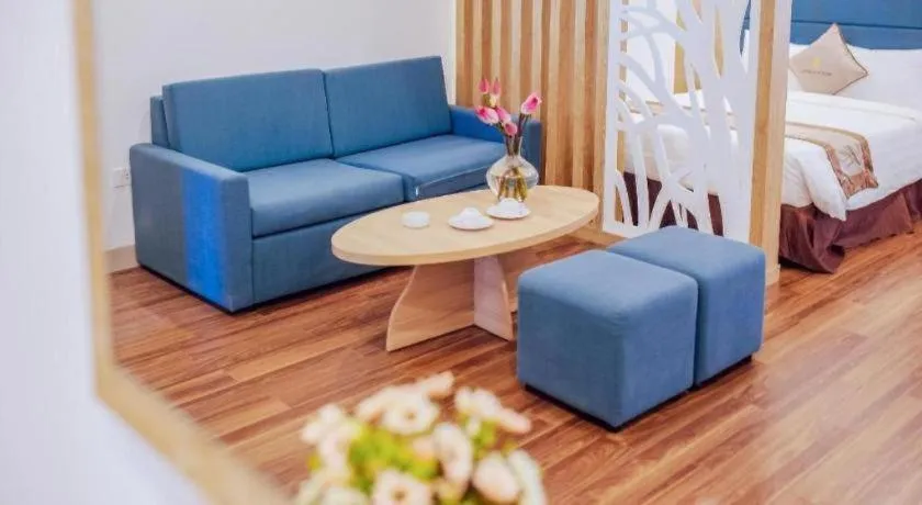 Bed in Ngoc Lan Hotel Da Nang