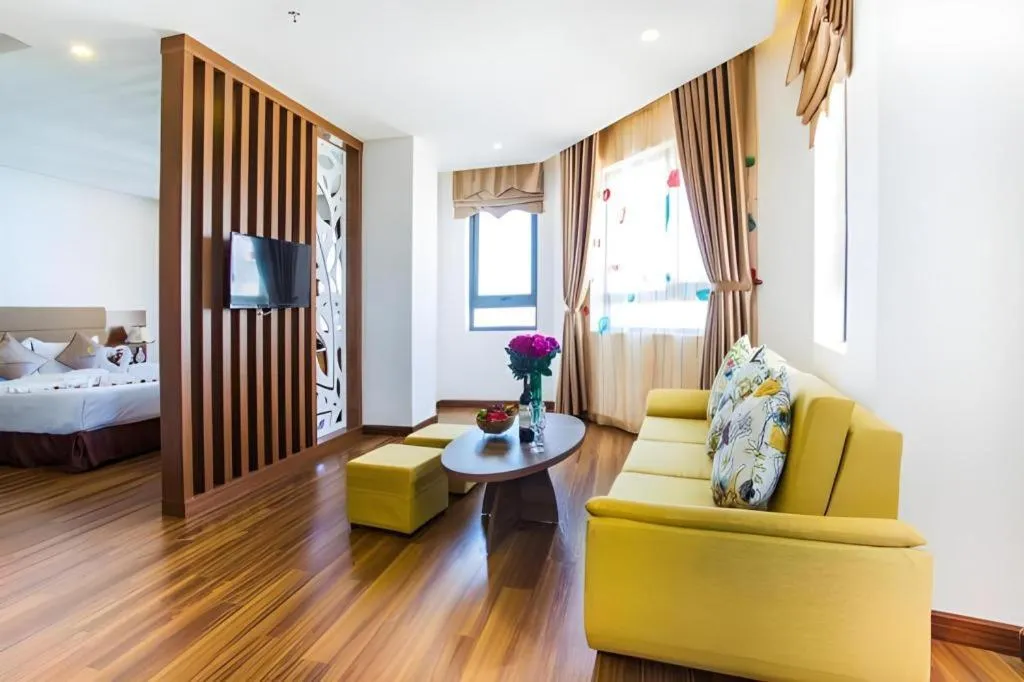 Bed in Ngoc Lan Hotel Da Nang