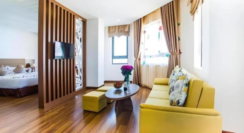 Bed in Ngoc Lan Hotel Da Nang