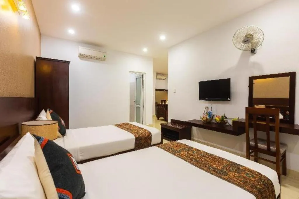 Bed in Navy Hotel Danang