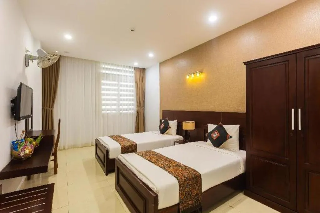 Bed in Navy Hotel Danang